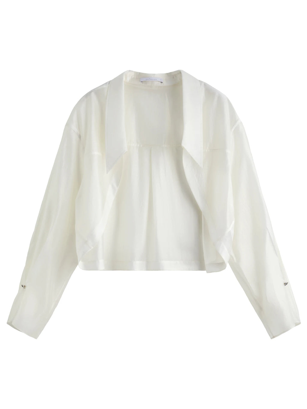 DUSHU 2025 Summer Women's Botanical Relaxed Shirt - Elegant Lyocell Blend & Flattering Silhouette for Casual Chic