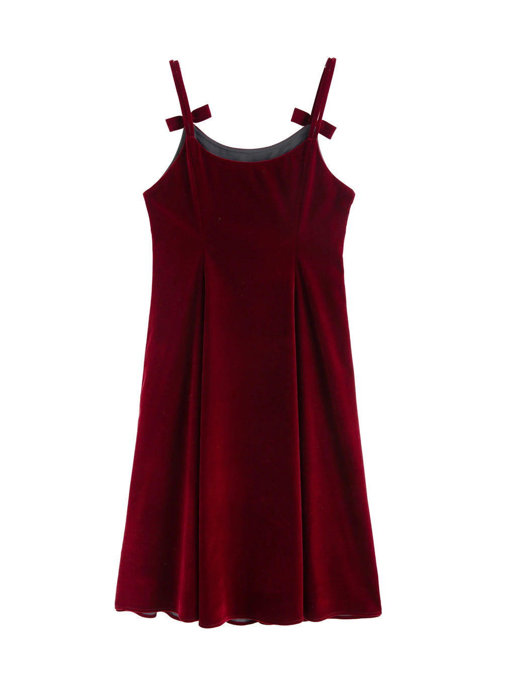 DUSHU Christmas Style Suspender Red Green Black Winter Dress for Women 2024 New Design All-match Chic Long Dress 24DS84338