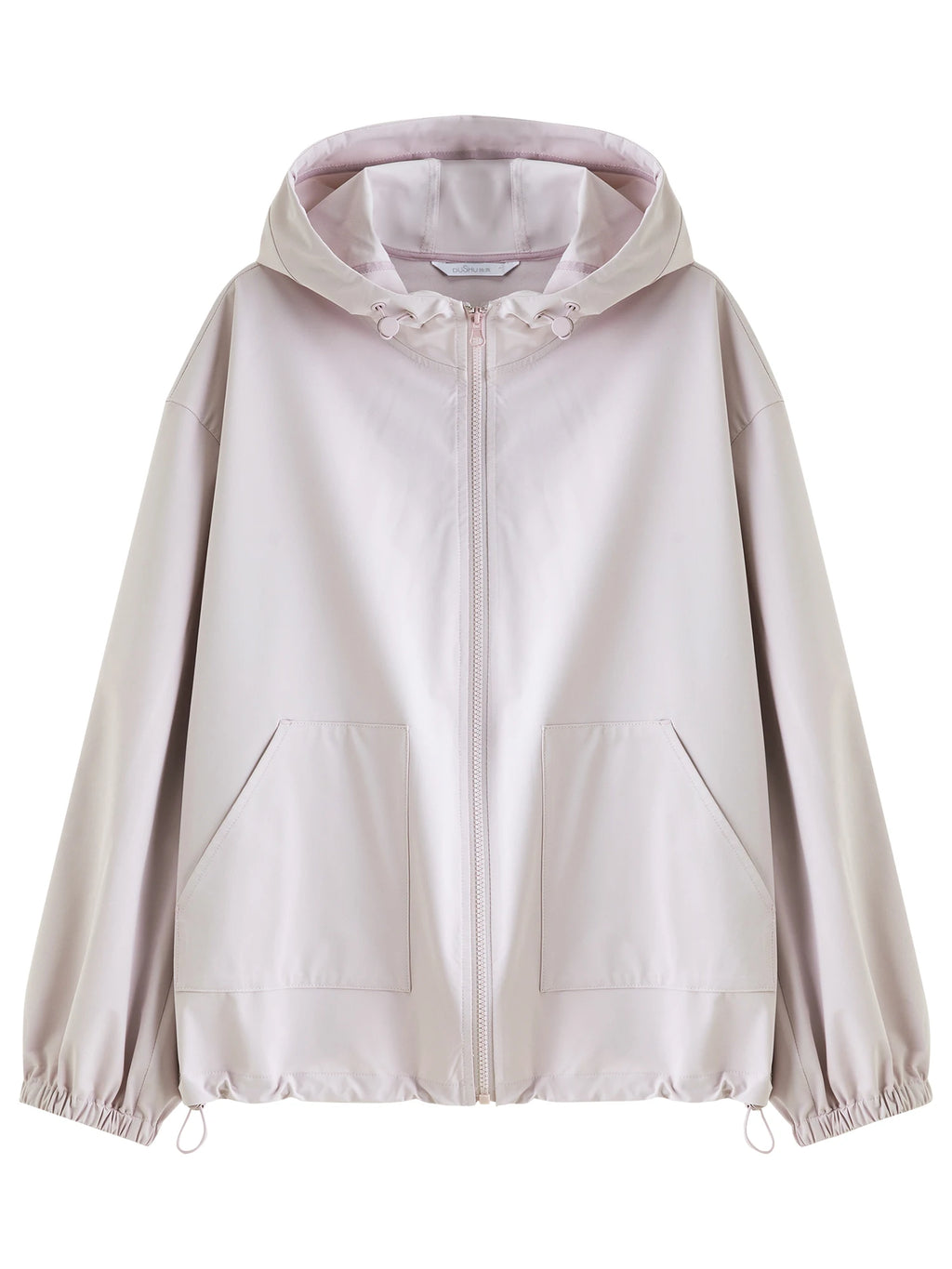 DUSHU 2026 Spring Women's Hooded Jacket Casual Commuter Short Coat - Lightweight Windproof Outdoor Sportswear Daily Streetwear