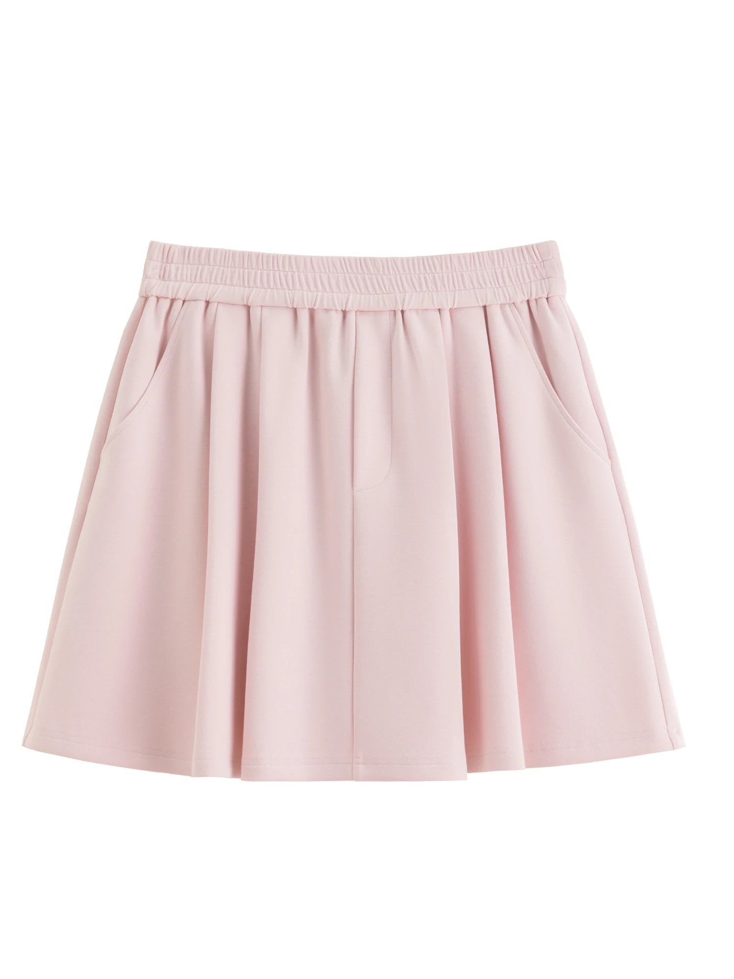 DUSHU Plus-size Women's Strawberry Milk Fall 2025 Simple Hoodie and Skirt Set Hoodies Skirts Pants Sets