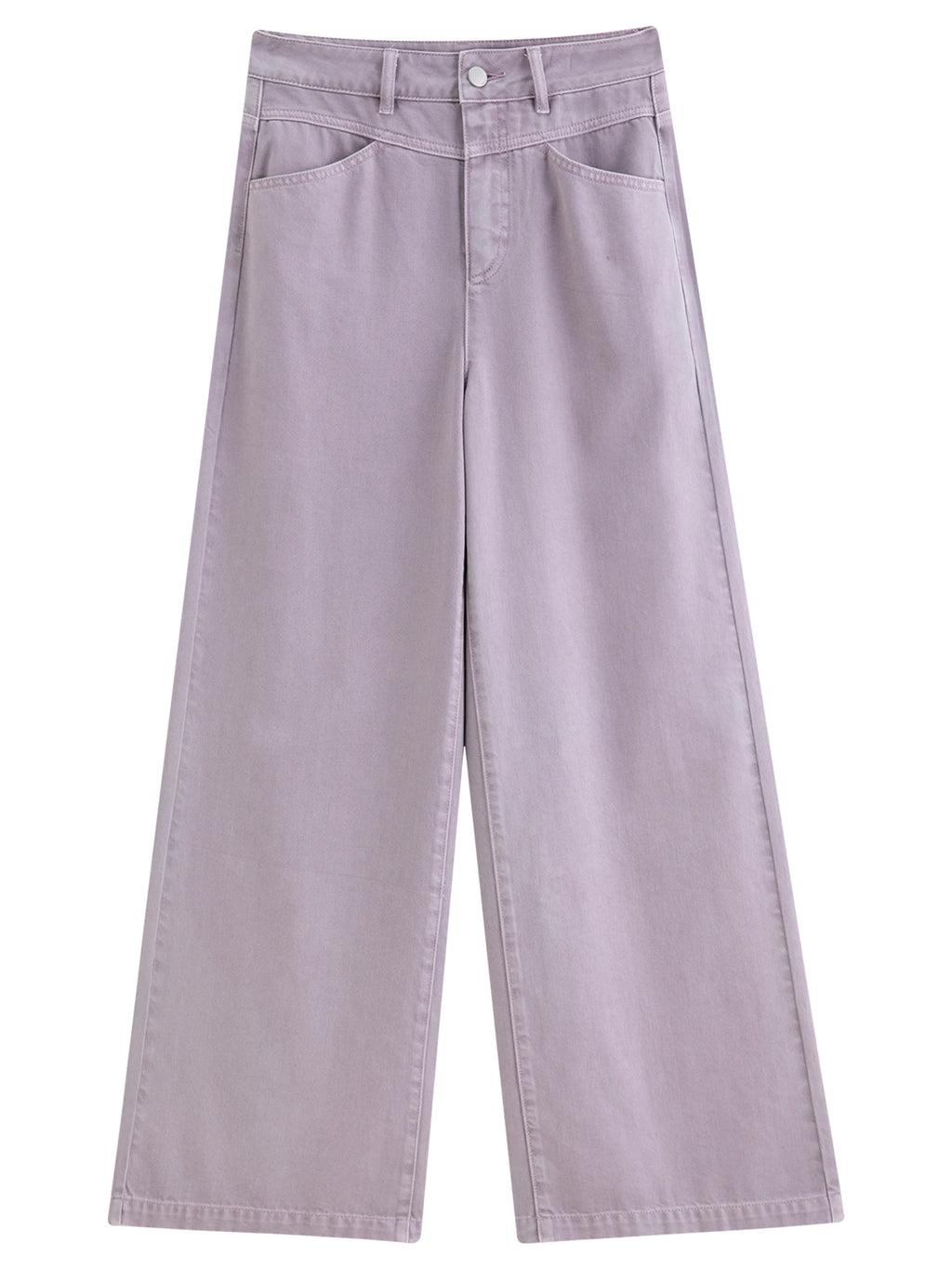 DUSHU 2025 Women's Multi-Color Straight Jeans - Casual Wide Leg Denim Pants Comfort Daily Wear New Arrival