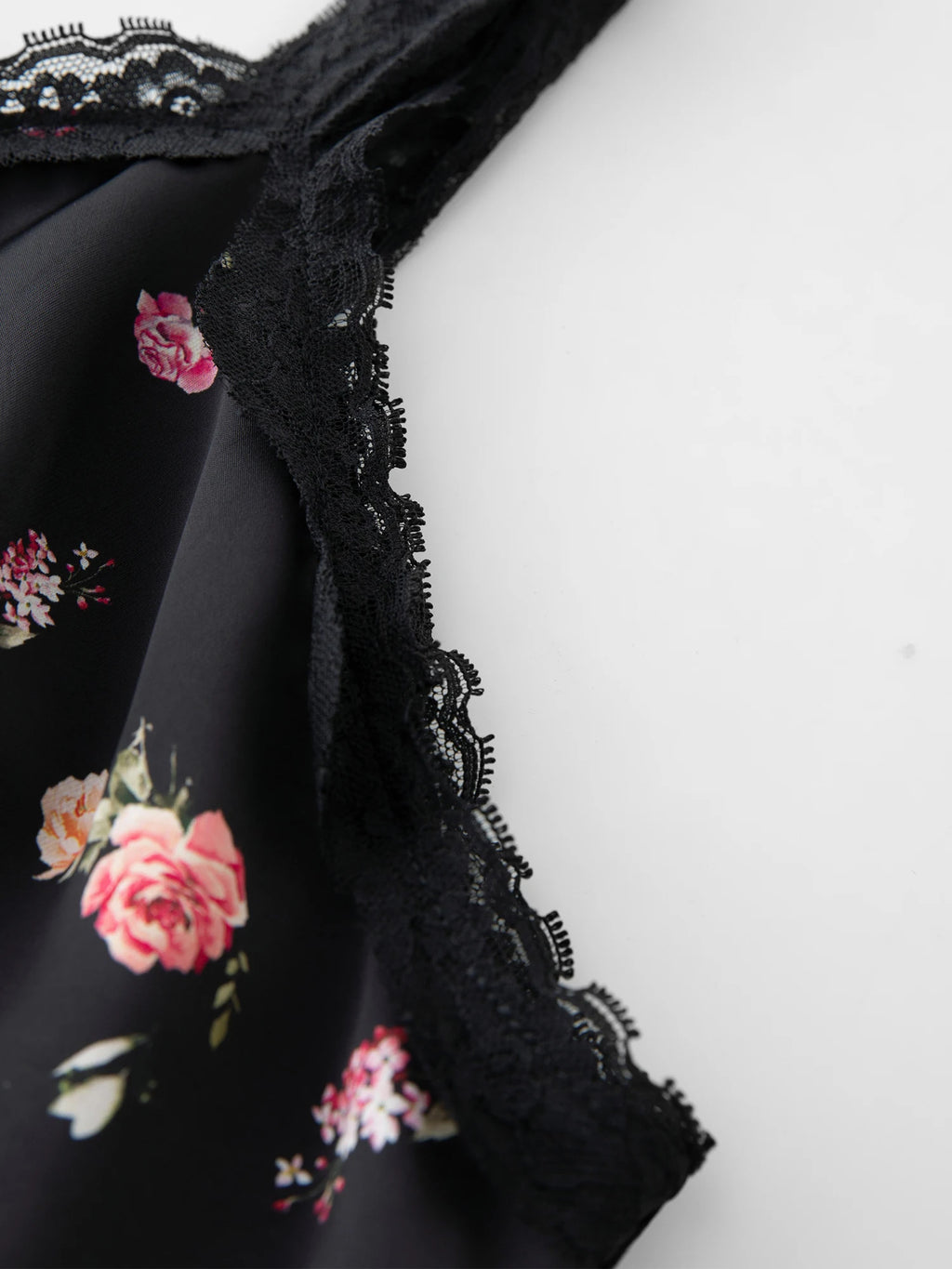 DUSHU Plus-Size Women's【Midnight Rose】 Lace Strapless Dress - 2025 Summer New Arrival Knot Slimming Long Dress 25DS82259