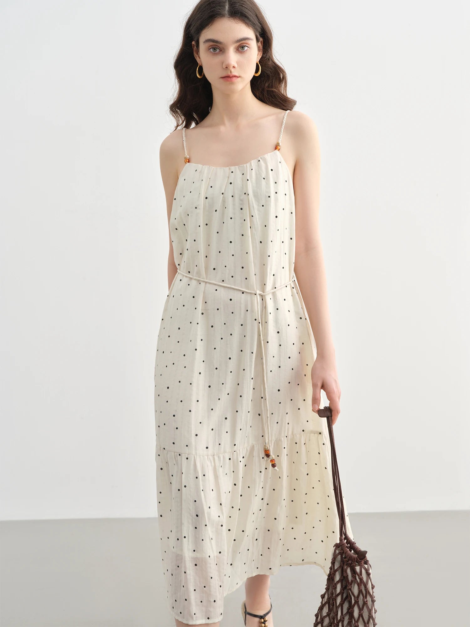 DUSHU 2025 Summer Plus-Size Resort Dress - Boho Chic Layered Design & Ethnic Embroidery with Relaxed Fit 25DS82249