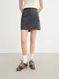DUSHU Sweet Cool Workwear Short Skirt Women 2025 Summer New Fashion Commuting Functional Style A-line Skirt 25DS82765