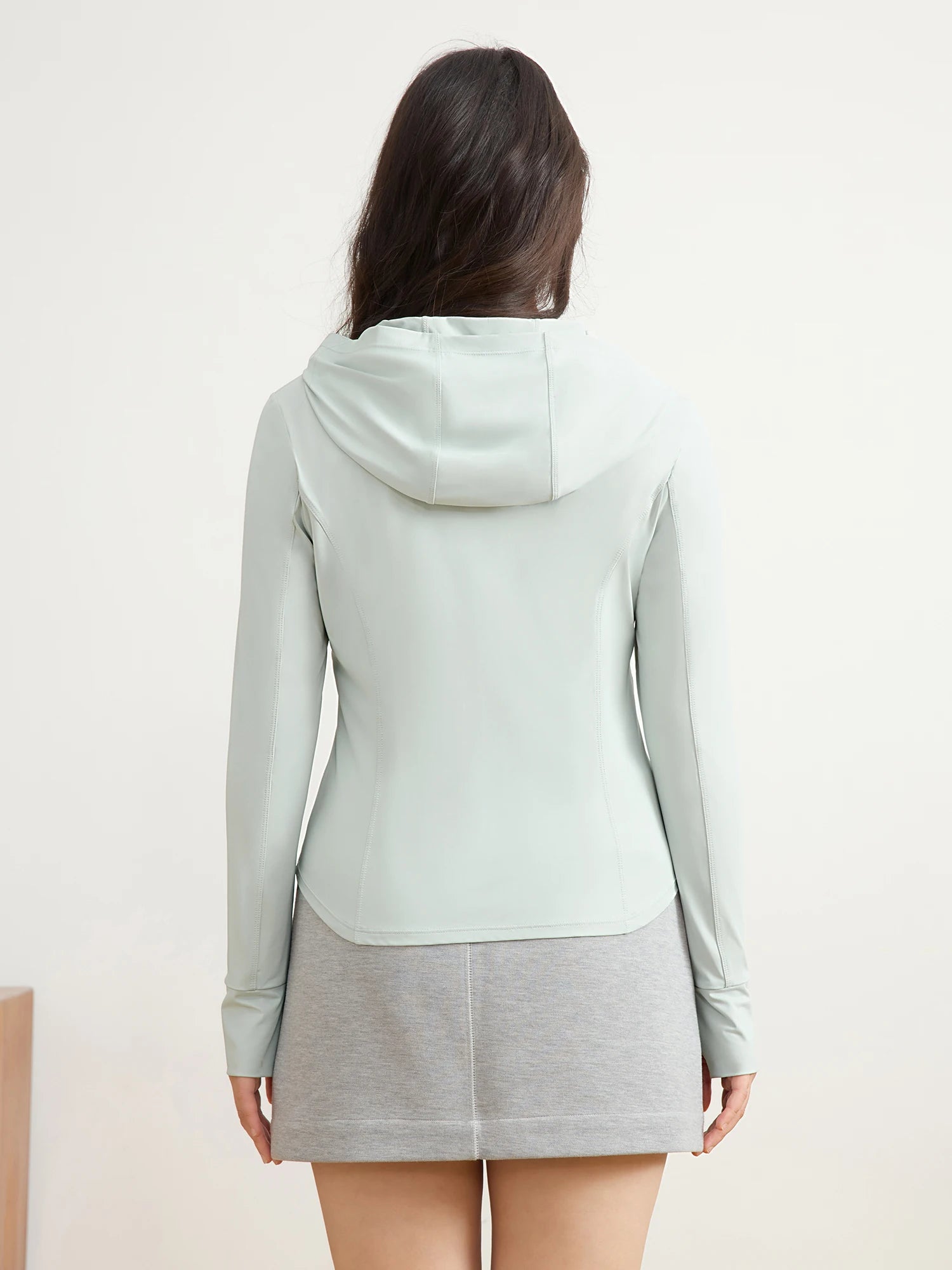 DUSHU Office Lady Women's UPF50+ Sun Protection Clothing Spring Summer New Original Yarn Shoulder Jackets 25DS81315+25DS81311