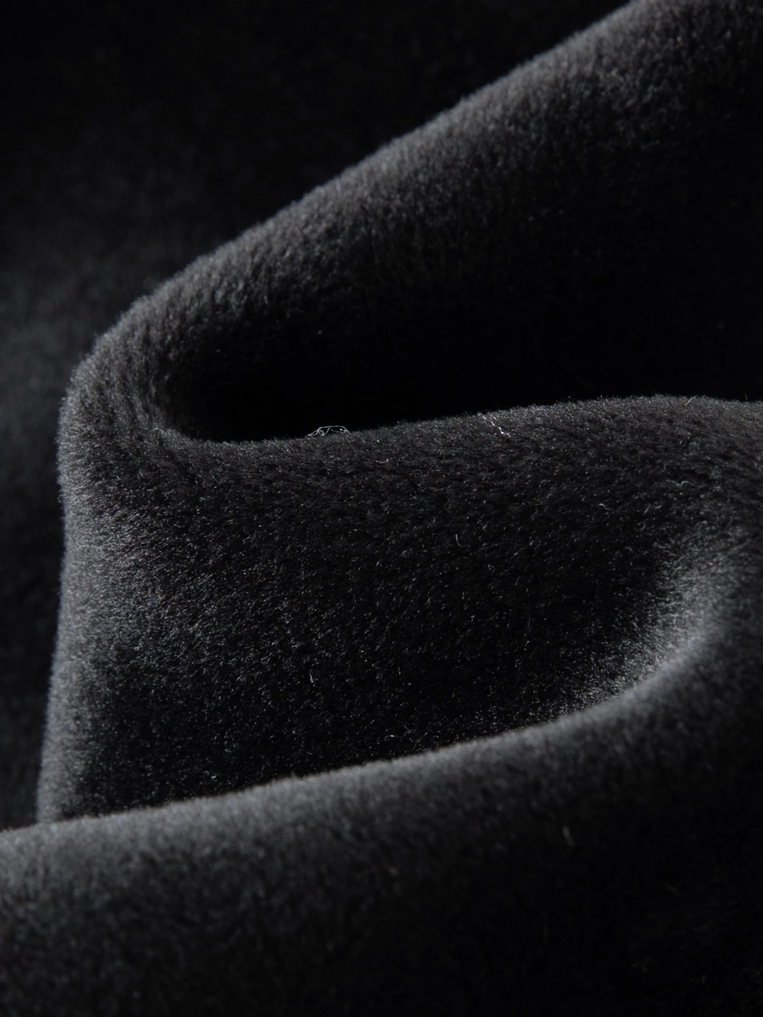 DUSHU Plus-Size Women's Contour Seam Fleece-Lined Bell-Style Winter Pants Winter 2025 New Arrival Black Casual Pants Everyday