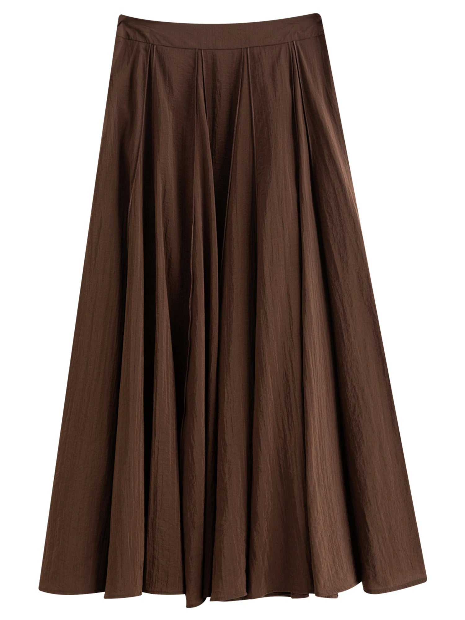 DUSHU Women's 3D Tailored Patchwork Bateau Skirt Spring 2026 New Arrival Fashionable and Versatile Skirts for Every Occasion