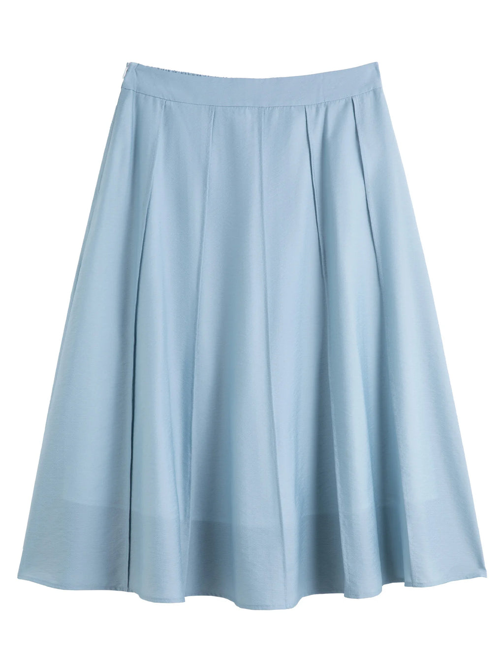 DUSHU MInimalism Style High Waist Slim Skirt For Female 2025 Summer New Arrival Temperament Commuting A-line Skirt 25DS82198