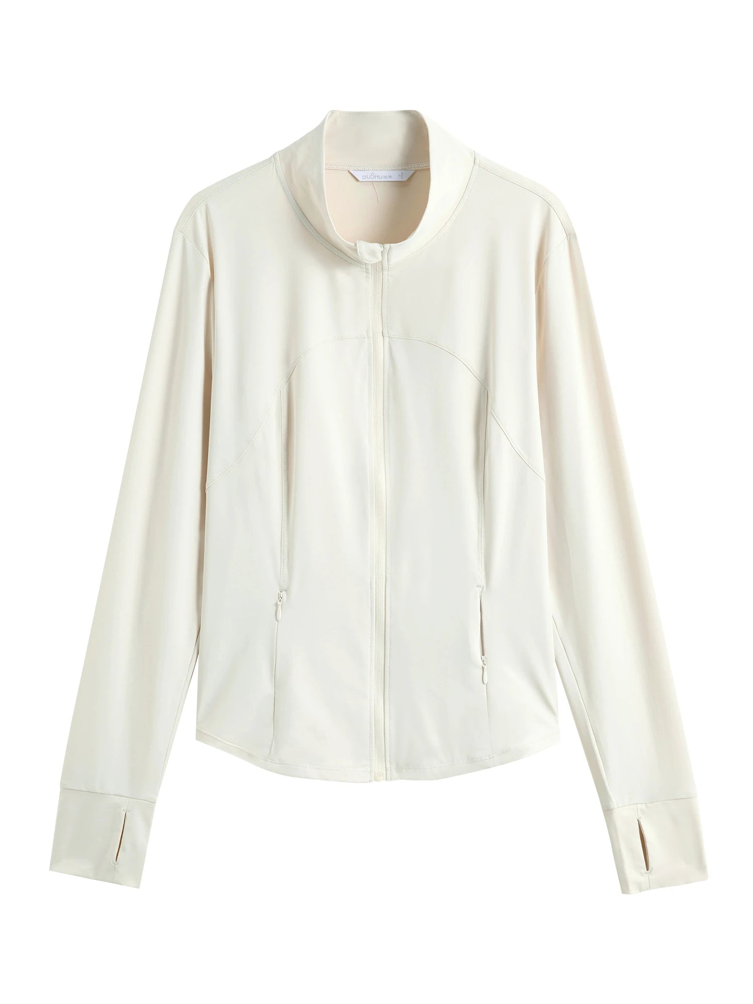 DUSHU Office Lady Women's UPF50+ Sun Protection Clothing Spring Summer New Original Yarn Shoulder Jackets 25DS81315+25DS81311