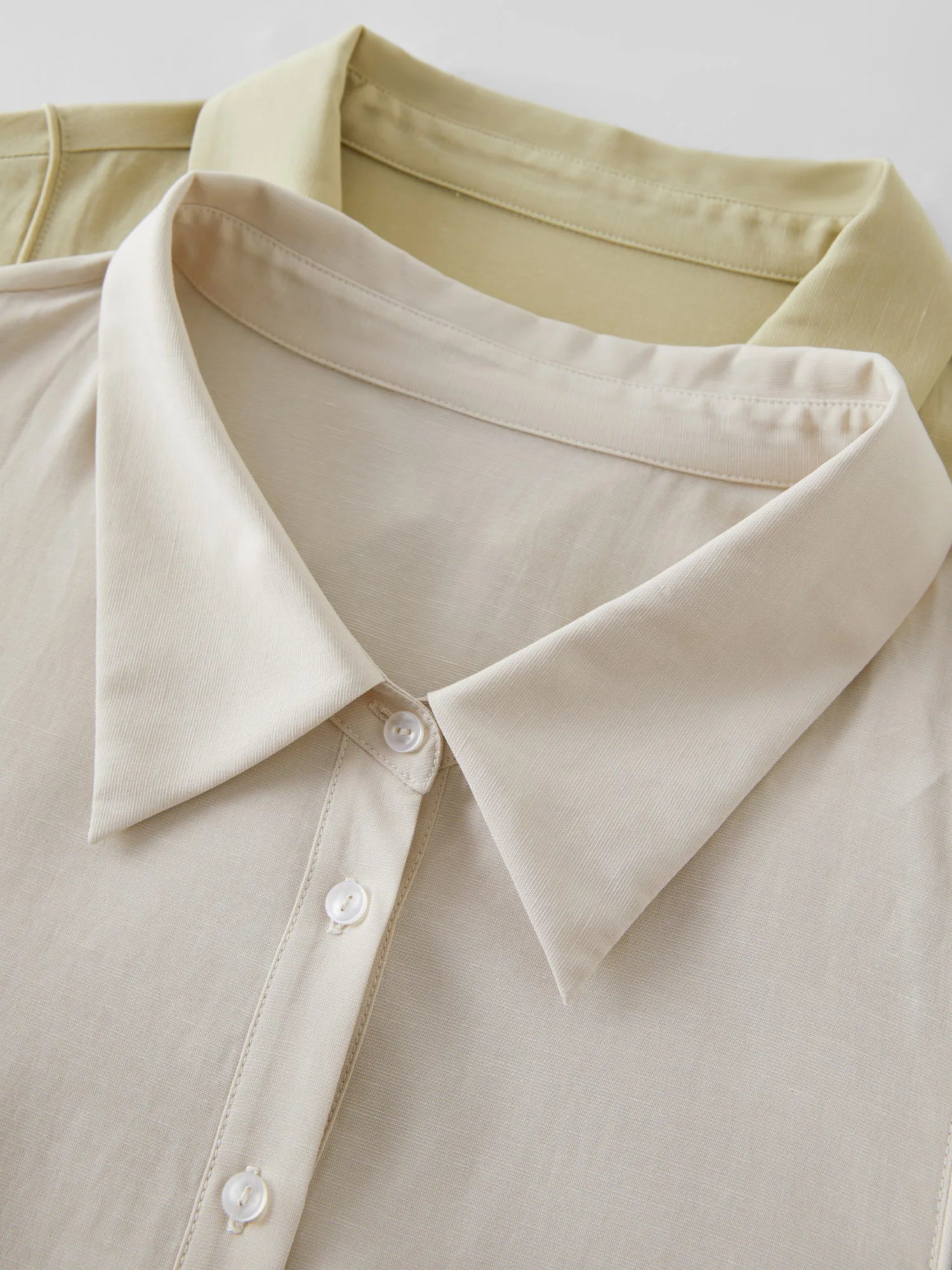 DUSHU Plus Size Casual Commuting Lapel Shirt Dress 2025 Summer New Arrival HIgh Waist Slimming Fashion A-line Dress 25DS82616
