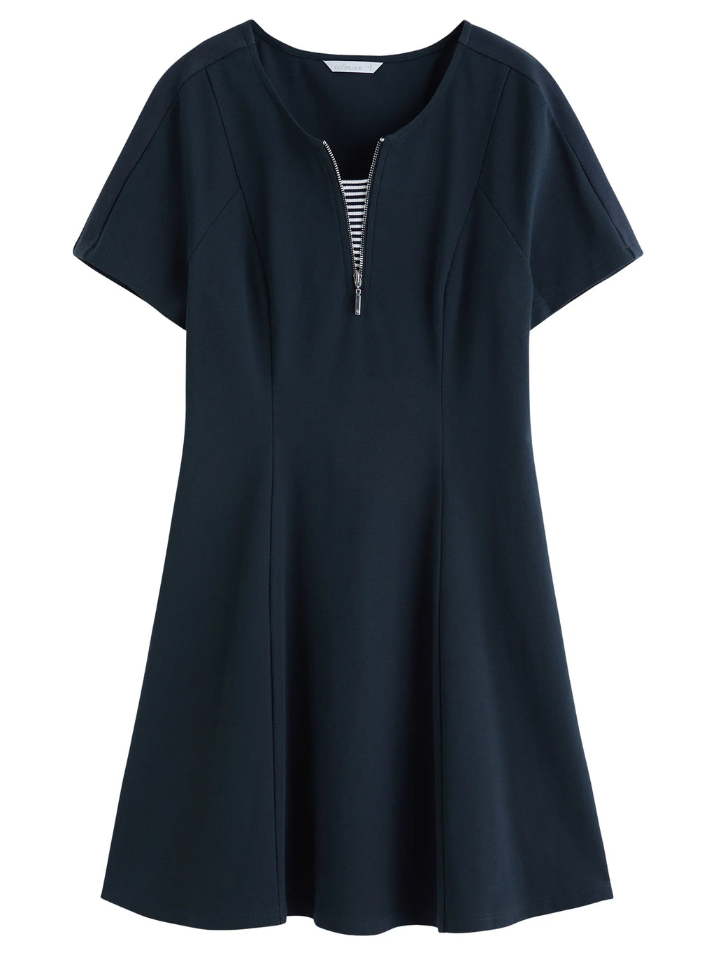 DUSHU 2025 Summer Women's Layered Slimming Dress - Contoured Waist & Versatile Breathable Chic Casual Dresses 25DS82693