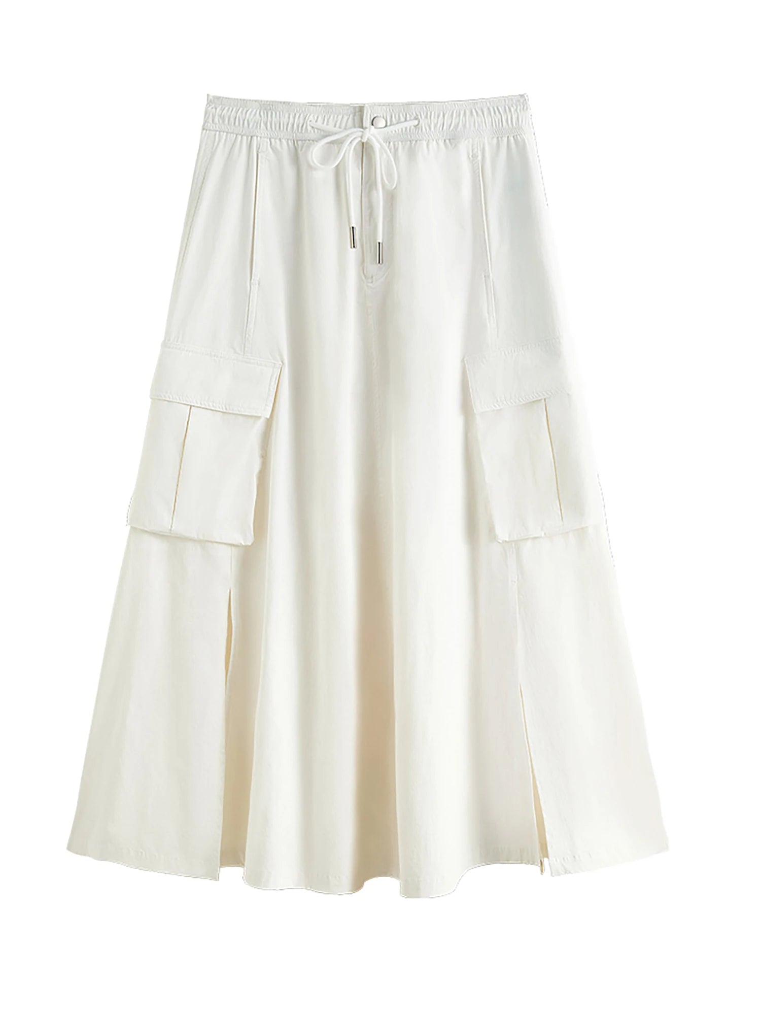 DUSHU Casual Commuting Workwear Style Skirt Slightly Women Fashionable Slim All-match High Waist Skirt For Female 25DS81151
