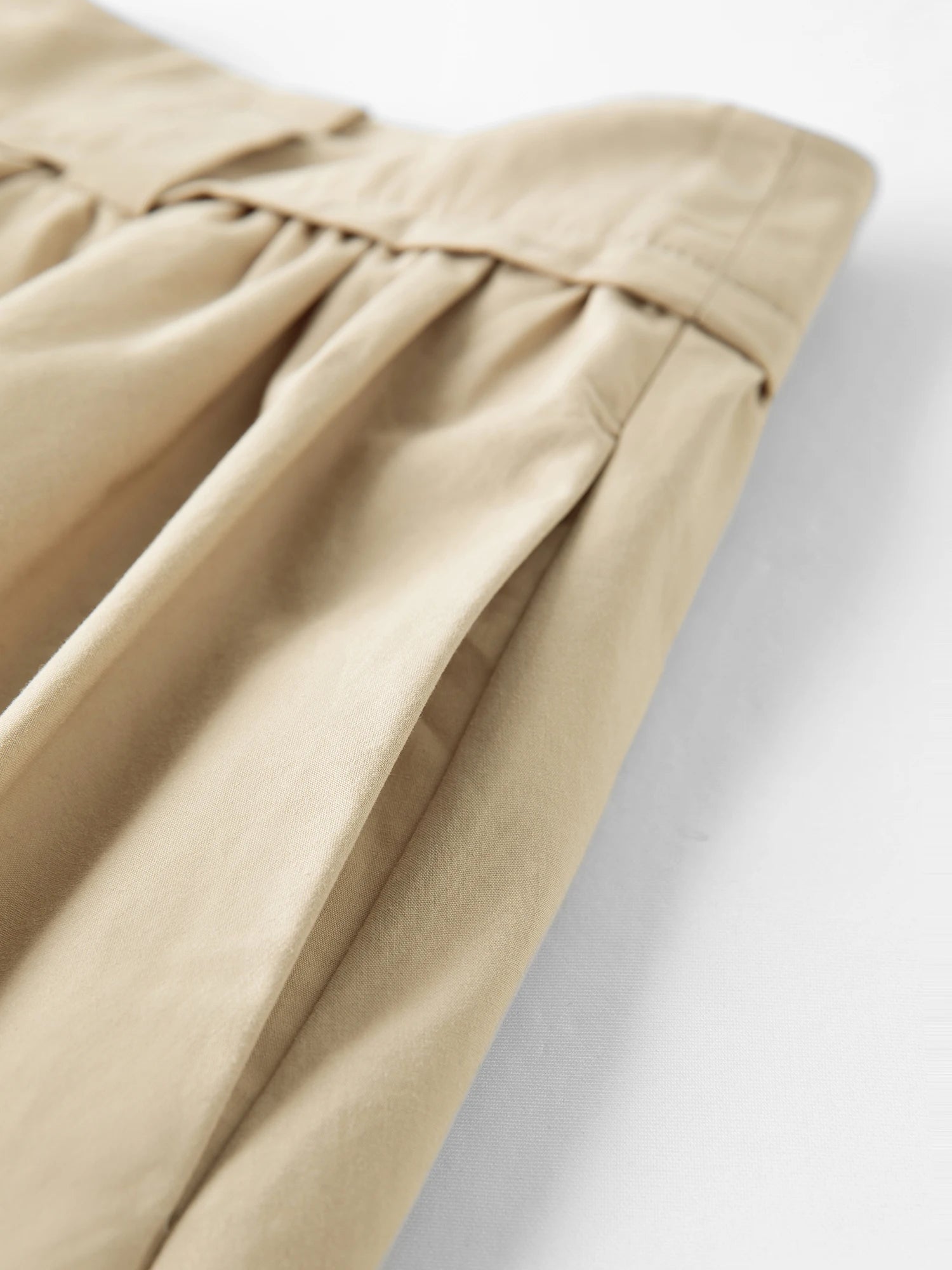 DUSHU Women's Wide Waist High Waist A-line Skirt 2025 Autumn New Arrival Casual Workwear Style Skirt for Women 25DS83134