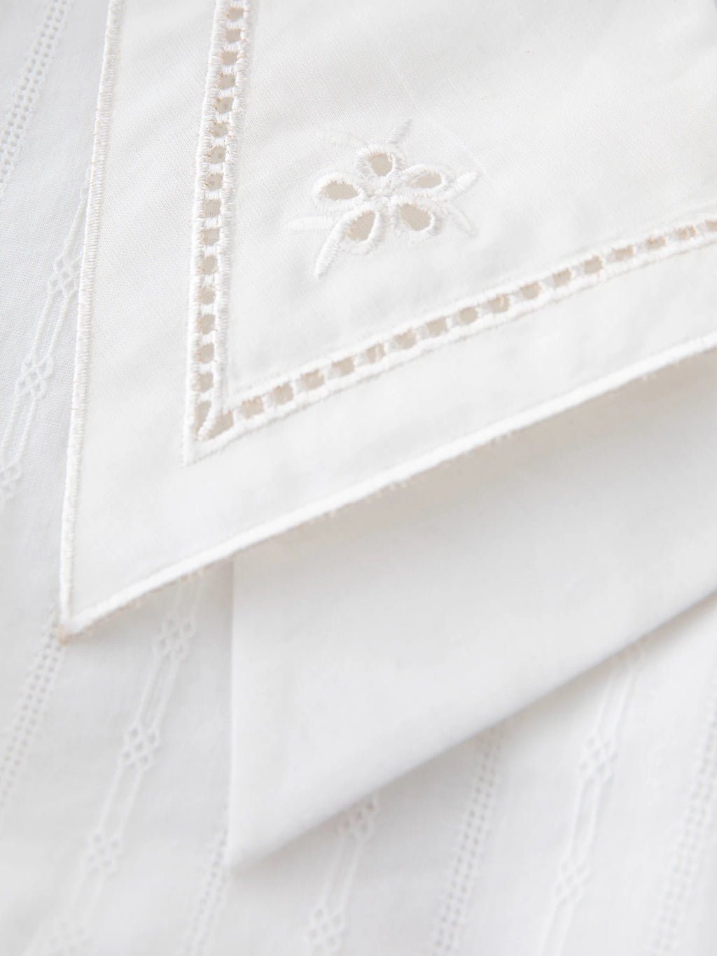 DUSHU Plus Size Double-layer Doll Collar Hollow Embroidery Blouse For Female 2025 Summer New Commuter Fashion Shirt 25DS82220
