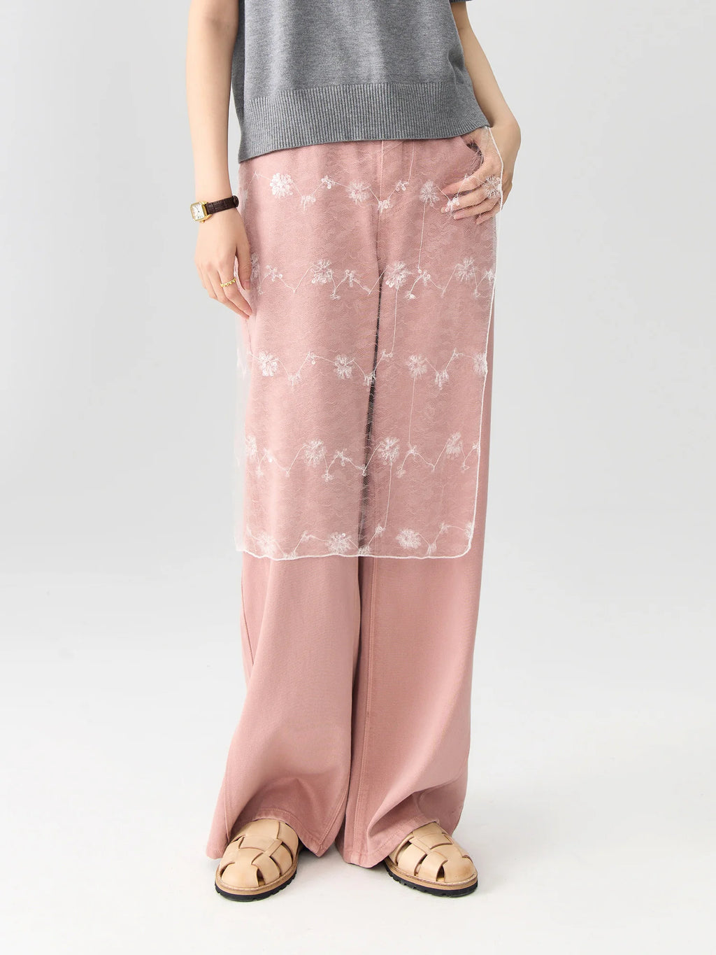 DUSHU Women Jeans【3 Colors】Autumn High Waist Straight Female Jeans 2024 Fall Denim White Long Trouser Pink Pants 24DS83017