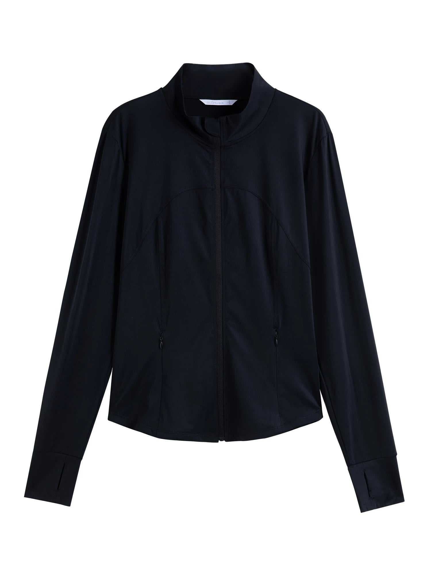 DUSHU Office Lady Women's UPF50+ Sun Protection Clothing Spring Summer New Original Yarn Shoulder Jackets 25DS81315+25DS81311