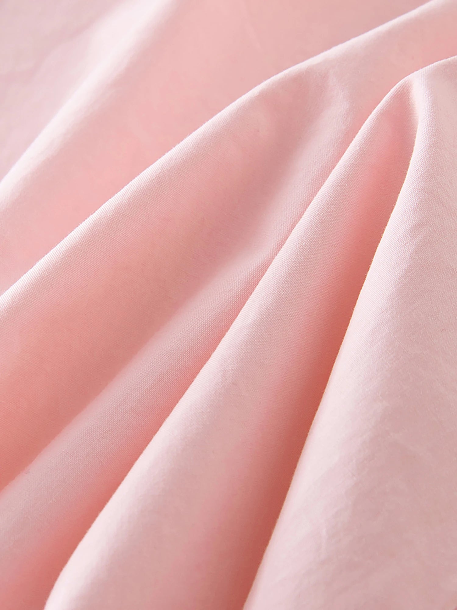 DUSHU 100% Cotton Women Pink Blouse Tops Fake Two Design Polo Neck Long Sleeve Top 2025 Spring Casual Shirt 25DS81122
