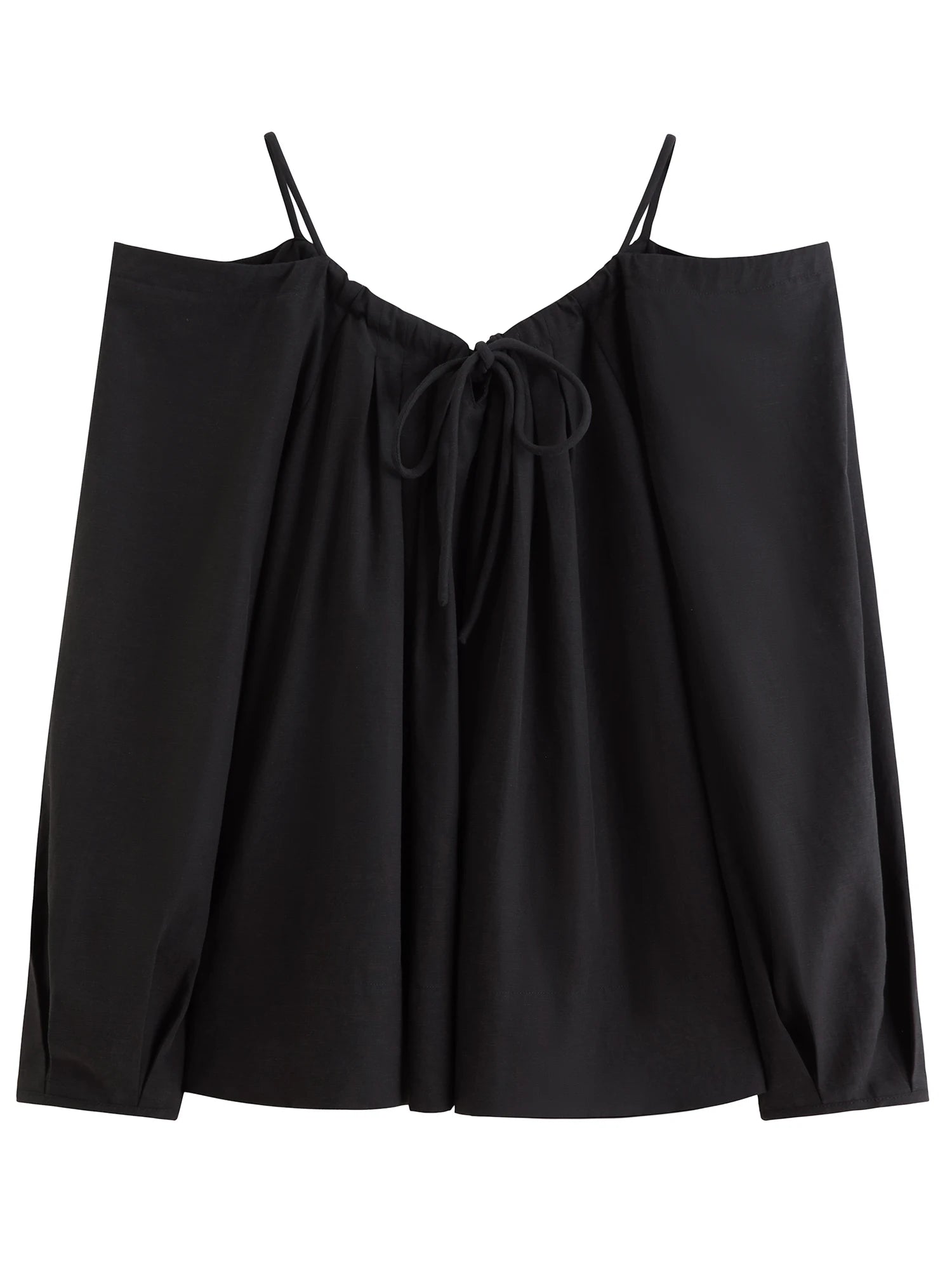 DUSHU 2026 Spring Women's One Shoulder Design Top, Off Shoulder Office Chic Blouse for Effortless Commute & Y2K Style Chic Top