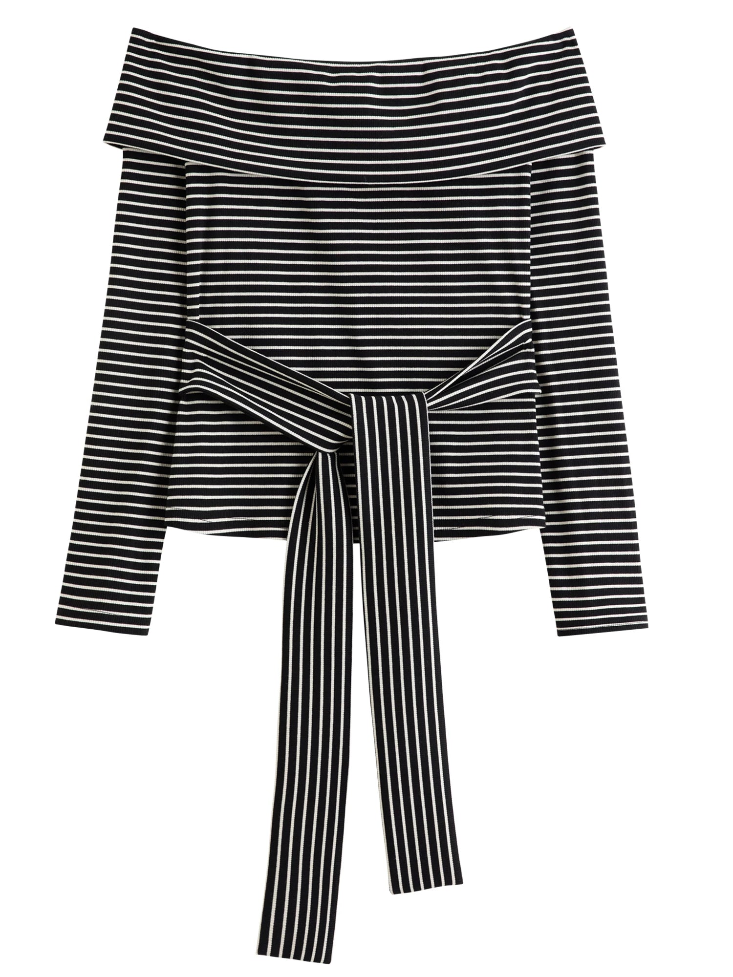 DUSHU 2026 Spring Women's Lapel Collar Off-Shoulder Relaxed Fit T-Shirt - Casual Lazy Style Comfortable Top for Daily Wear