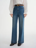 DUSHU Plus Size Women's Perfect Stretch High Waist Straight Leg Jeans Autumn Winter 2025 New Casual Comfort Trousers Pants