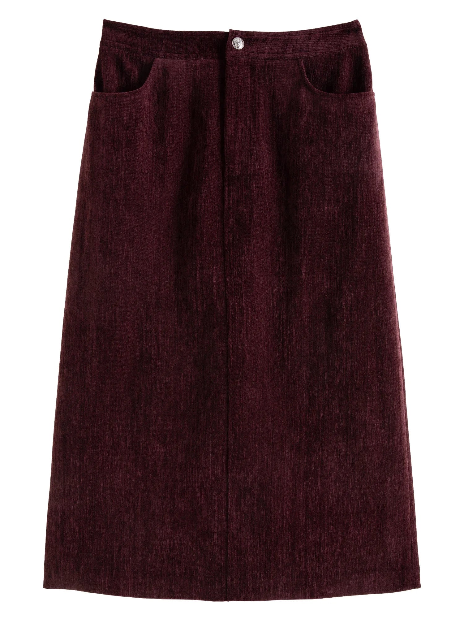 DUSHU Women Vest Sets Brown Short Vest Coats Back Elastic Waist Long A-LINE Skirt Pullover Tops 24DS84604+24DS84605+24DS84606