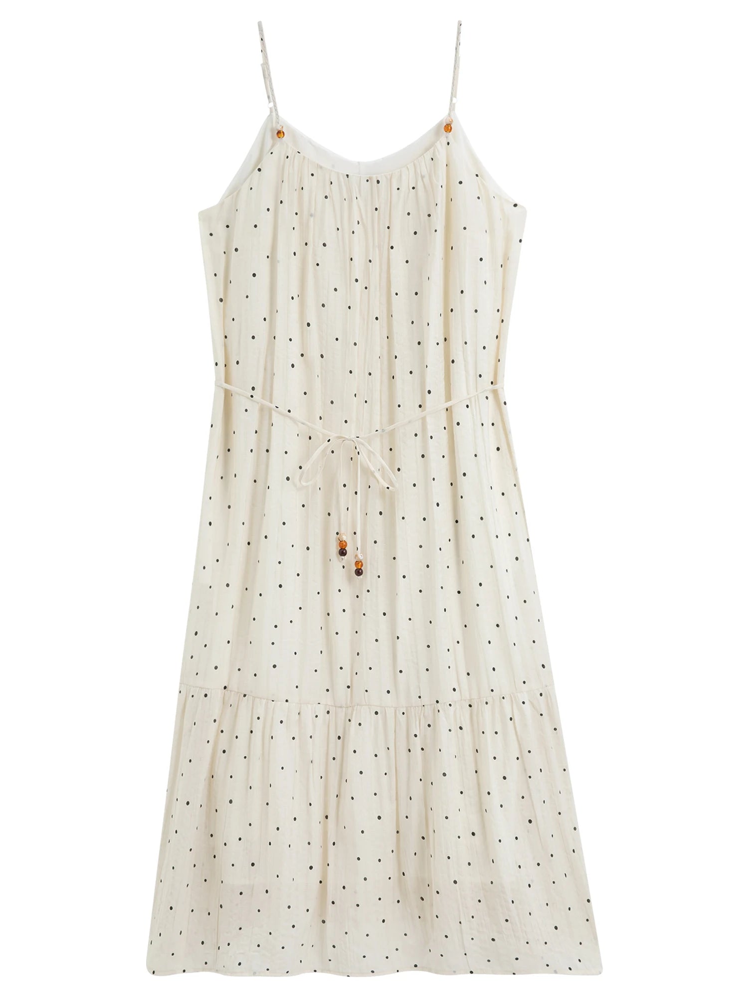 DUSHU 2025 Summer Plus-Size Resort Dress - Boho Chic Layered Design & Ethnic Embroidery with Relaxed Fit 25DS82249